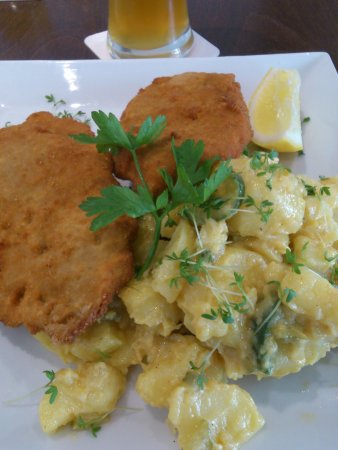 Wiener Seitanschnitzel @ ecco Köln